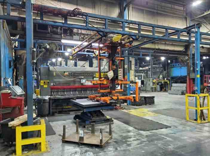 1/2" X 10' Cincinnati Model 500HS10 Hydraulic Power Squaring Shear New 2013